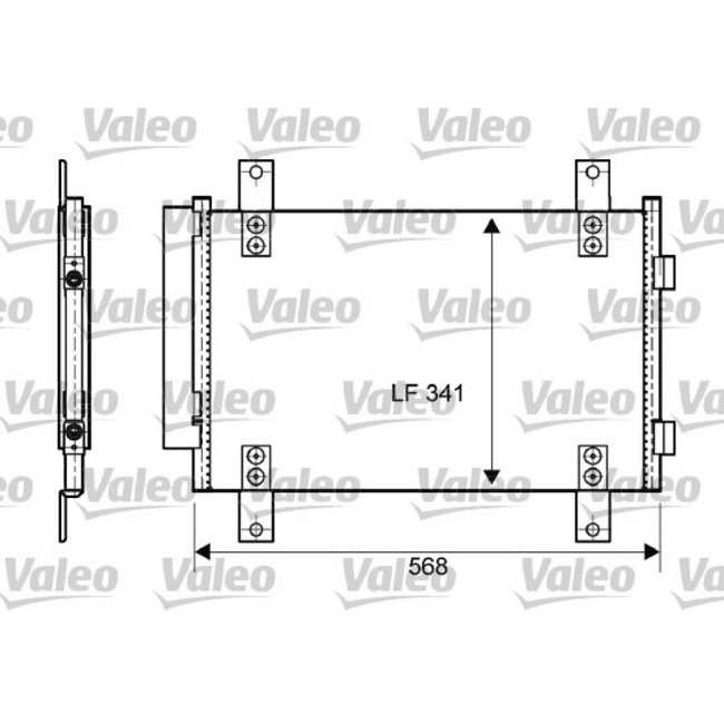 Condenseur Valeo 814081