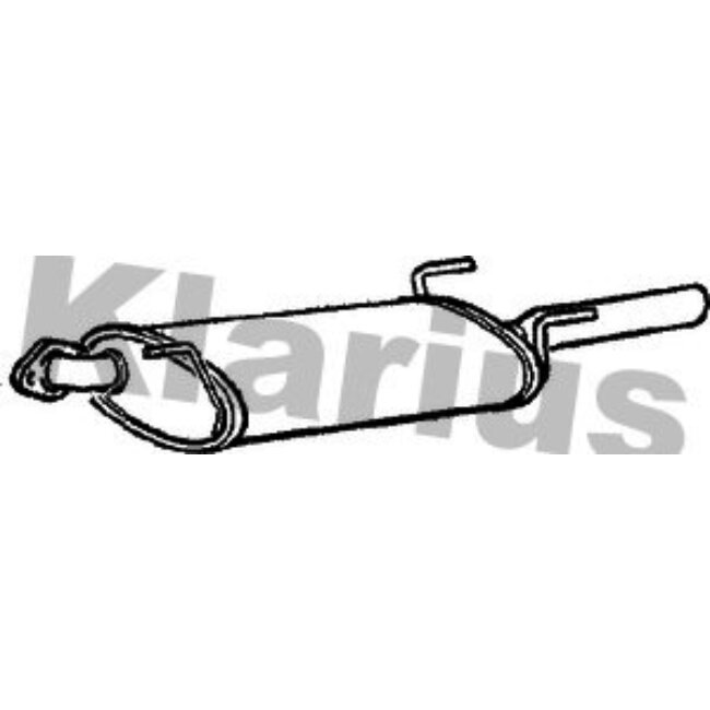 Silencieux Arrière Klarius 230618