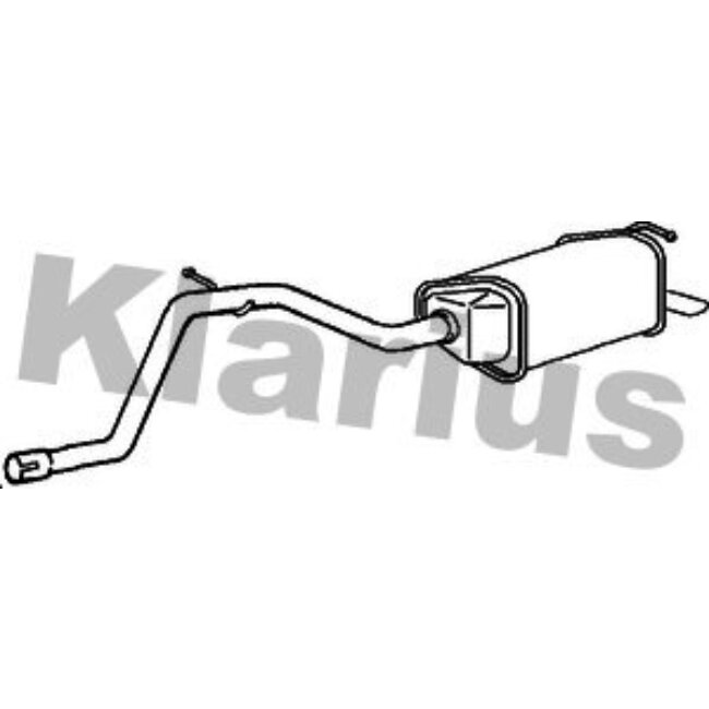 Silencieux Arrière Klarius 240715