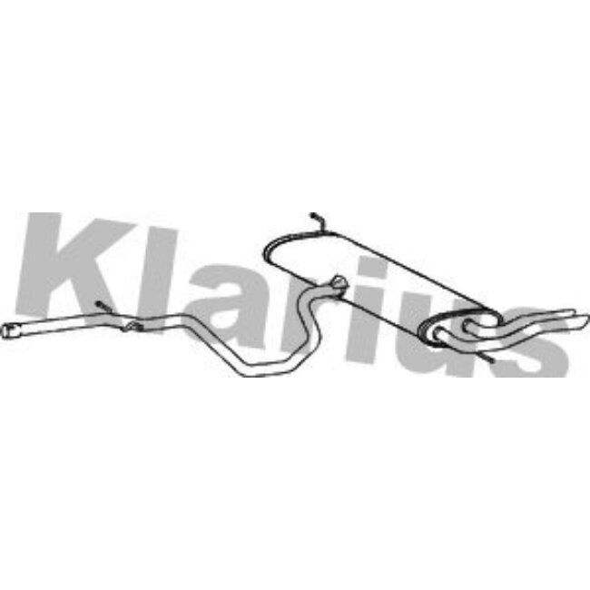 Silencieux Arrière Klarius 270788