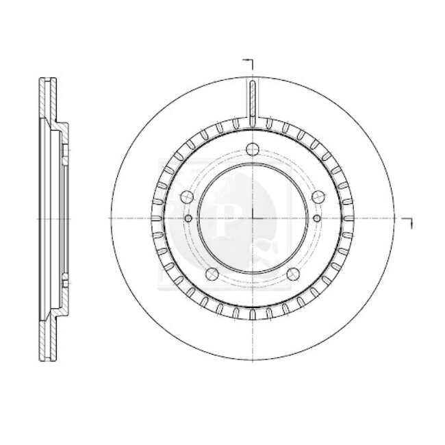 1 Disque De Frein Nps S330i18