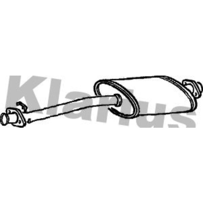 Tube D'échappement Klarius 230587