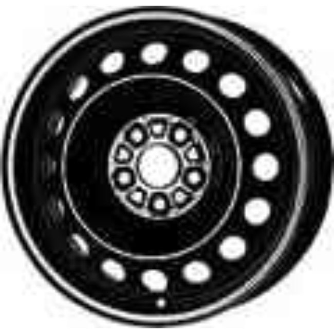 Jante Tôle 15 Pouces - 5 Trous - 5,5x15 5x100 Et45 Al54.1