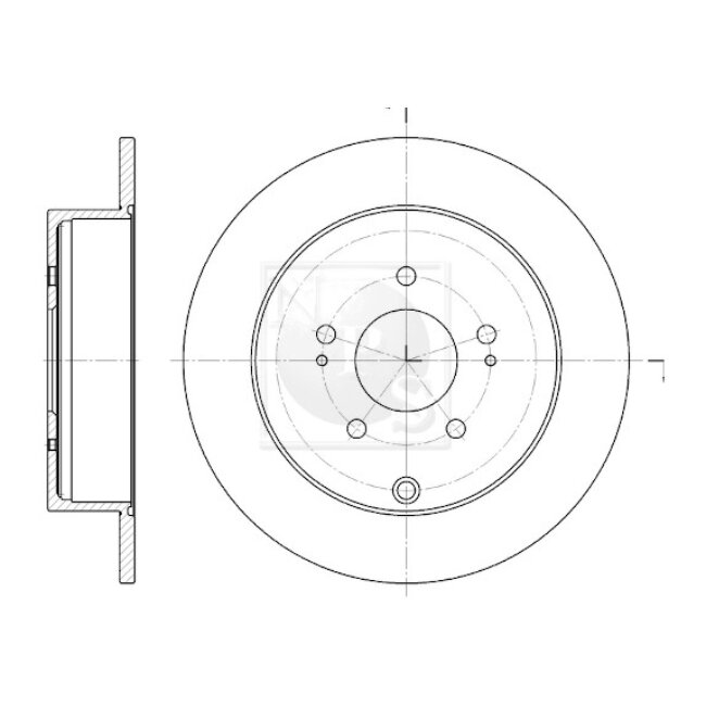1 Disque De Frein Nps M331i28