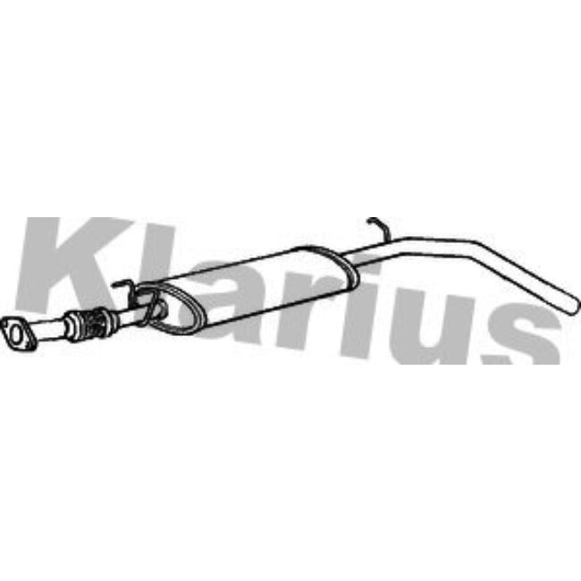 Silencieux Intermédiaire Klarius 260849