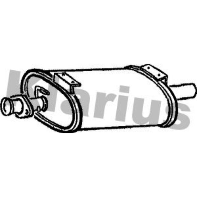 Silencieux Intermédiaire Klarius 210131