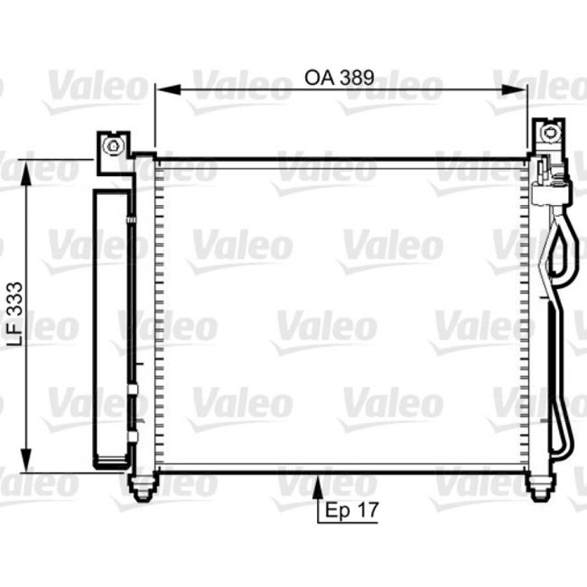 Condenseur Valeo 814346