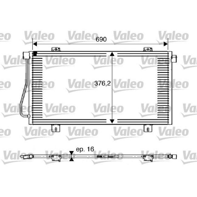 Condenseur Valeo 817742