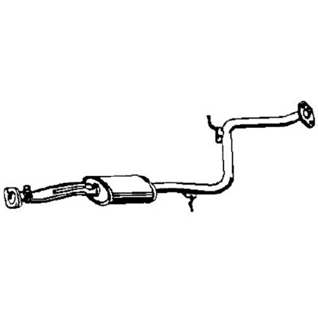 Tube D'échappement Nps M430a56