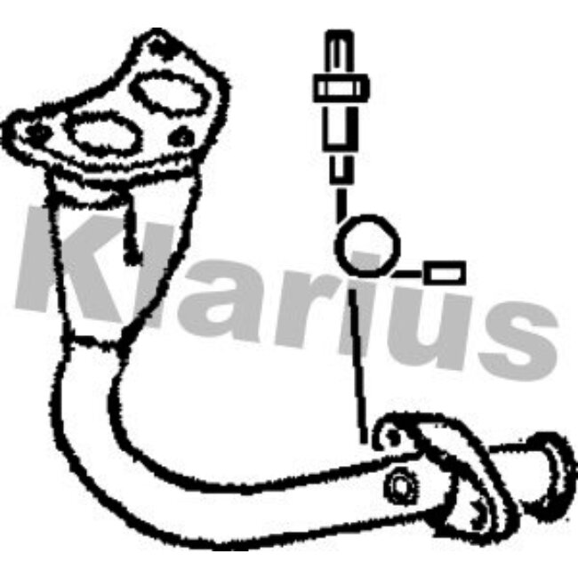 Tube D'échappement Klarius 301006