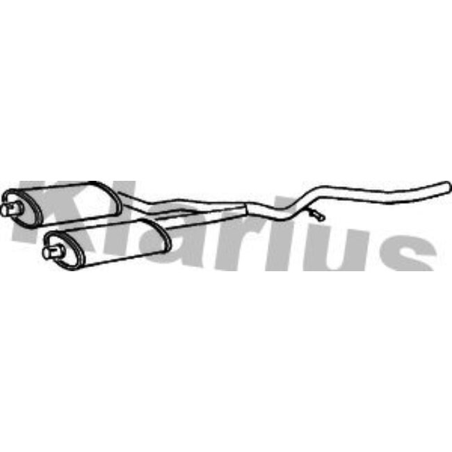Tube D'échappement Klarius 250088