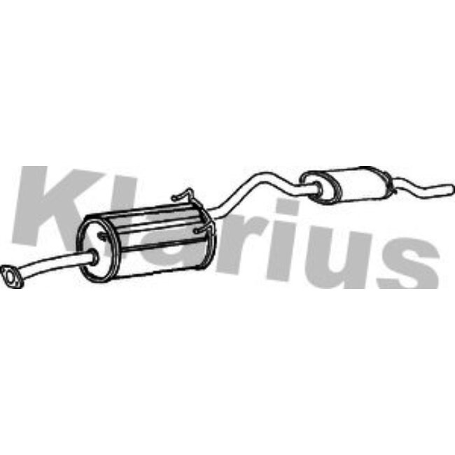 Tube D'échappement Klarius 250460