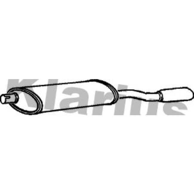 Silencieux Arrière Klarius 220266