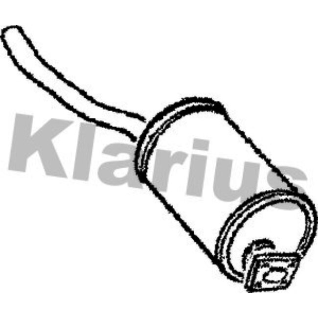 Silencieux Arrière Klarius 220417