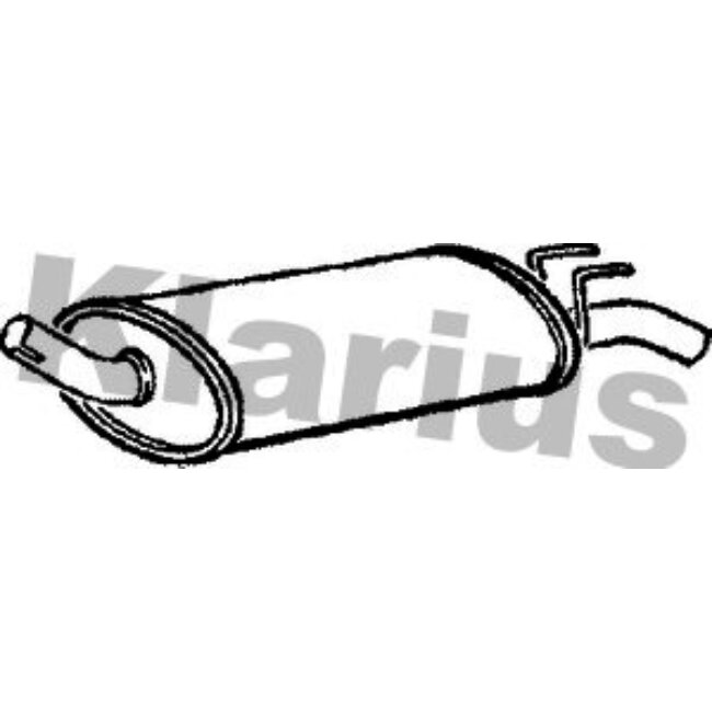 Silencieux Arrière Klarius 210204