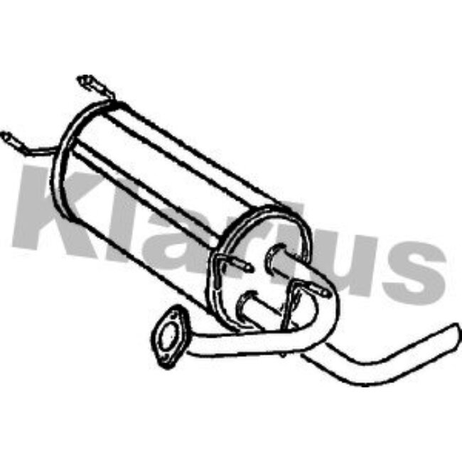Silencieux Arrière Klarius 220566