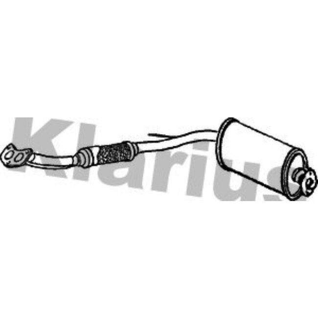 Silencieux Avant Klarius 220236