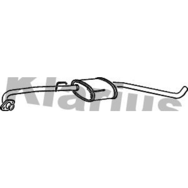 Tube D'échappement Klarius 260471
