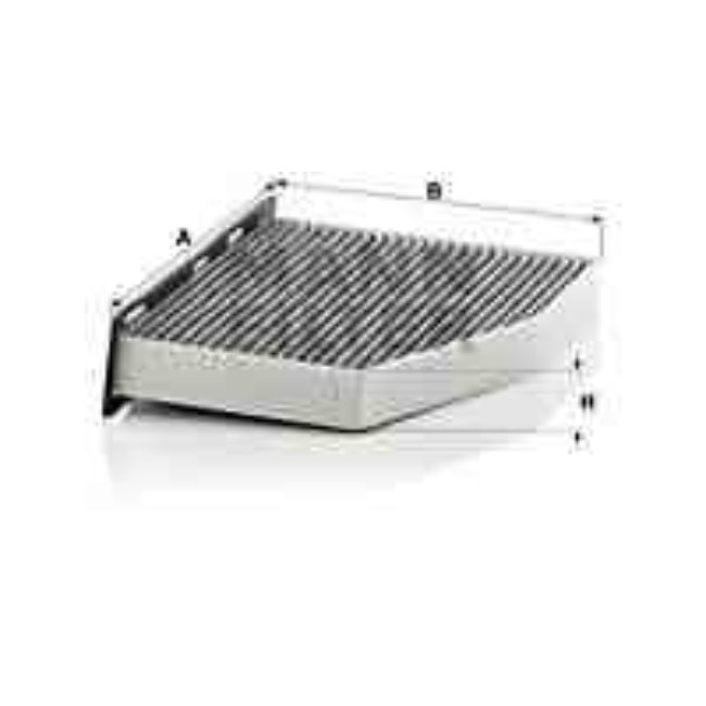 Filtre D'habitacle À Charbon Actif Mann-filter Cuk2939/1