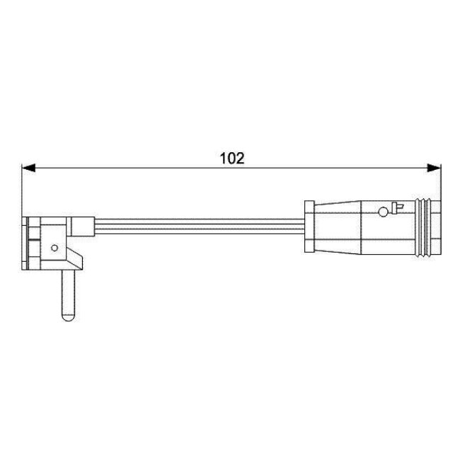 Témoin D'usure Bosch 1987473019