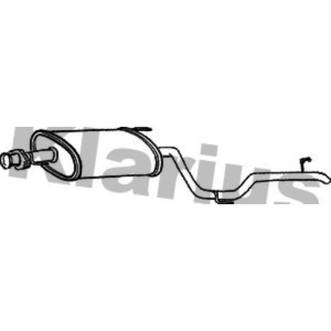 Tube D'échappement Klarius 270459