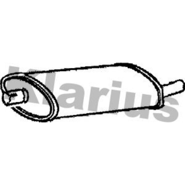 Silencieux Intermédiaire Klarius 210683