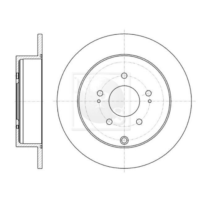 1 Disque De Frein Nps M331i25