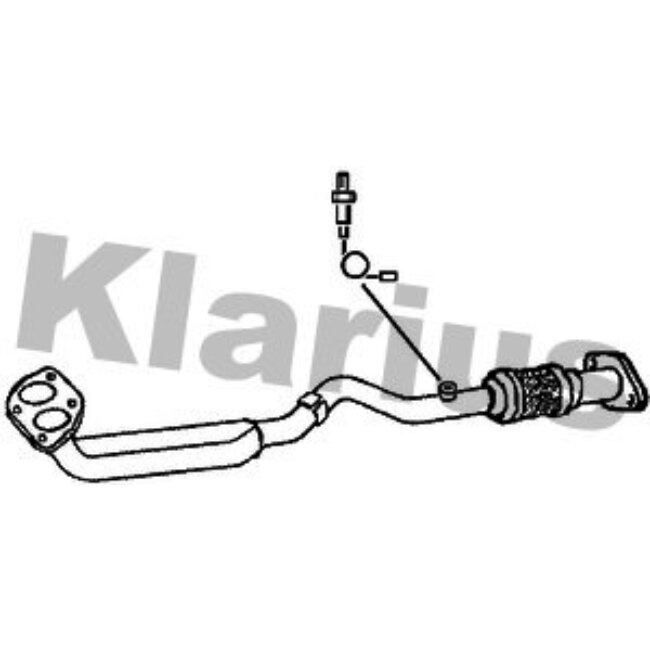Tube D'échappement Klarius 301103