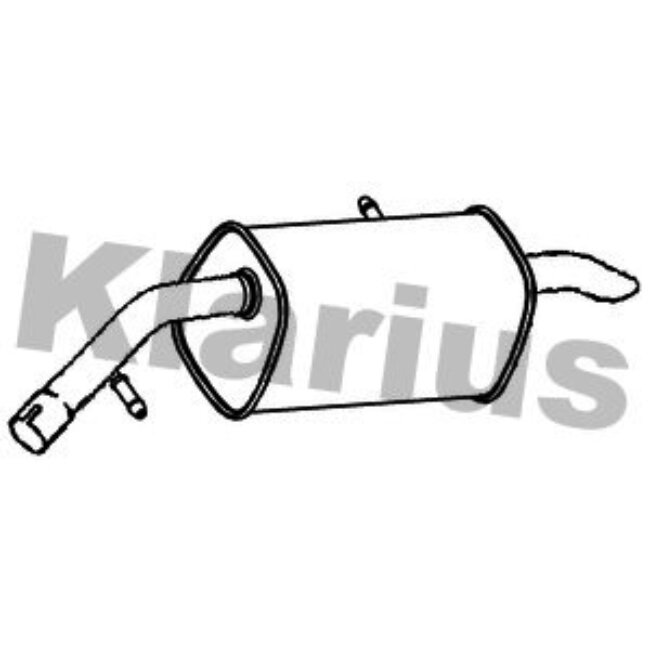 Silencieux Arrière Klarius 221666