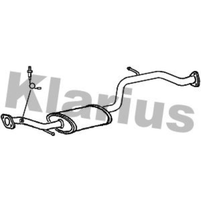 Silencieux Intermédiaire Klarius 260883