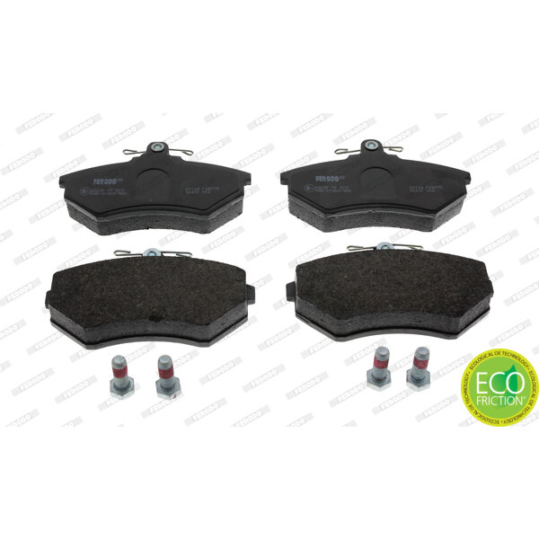 Lot 4 Plaquettes De Frein Ferodo FDB4765 - Compatible Citroën C4 Picasso Peugeot 308 - Haute Performance