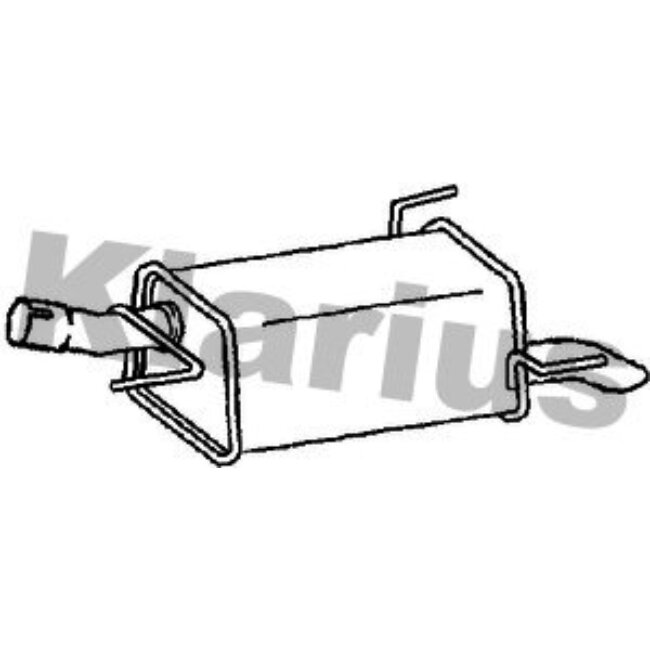 Silencieux Arrière Klarius 220643