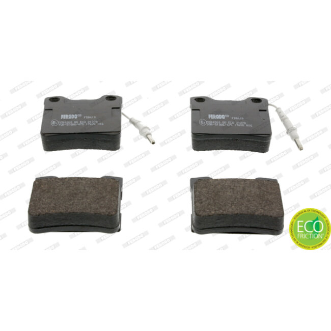 4 Plaquettes De Frein Ferodo Fdb619