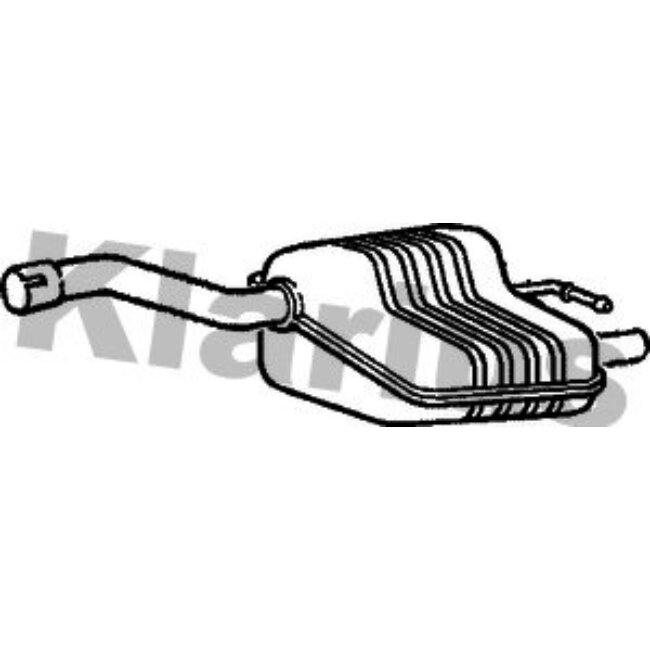 Silencieux Arrière Klarius 220634