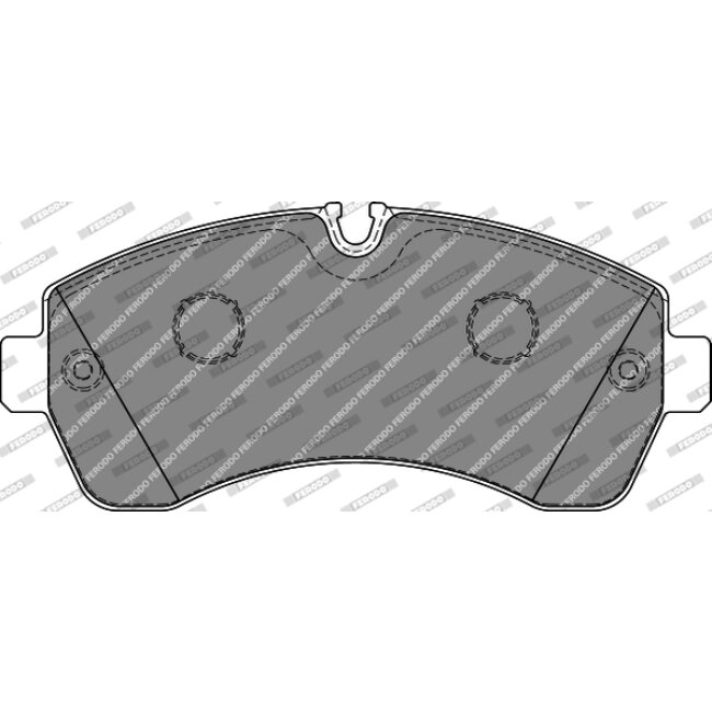 4 Plaquettes De Frein Ferodo Fvr1777