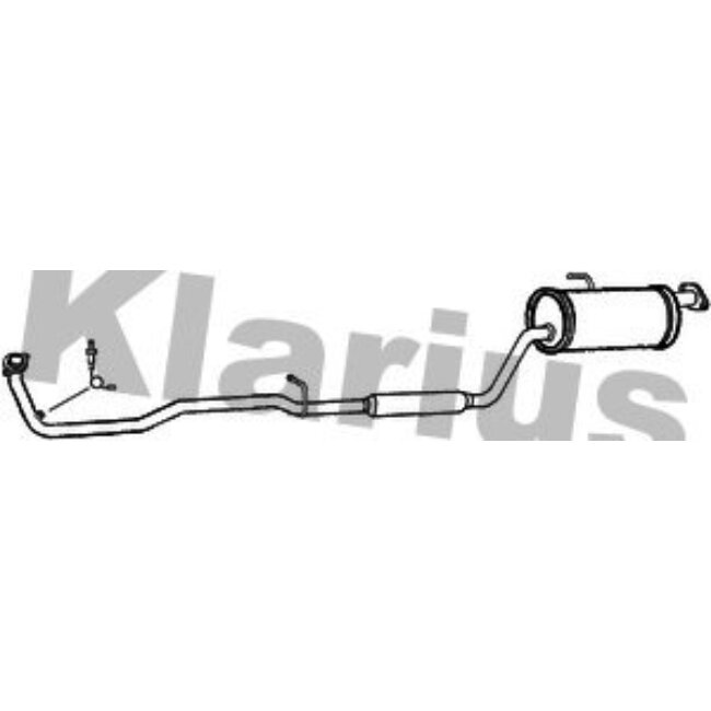 Silencieux Intermédiaire Klarius 270669