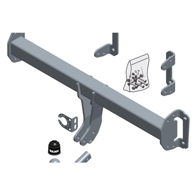 Attelage col De Cygne Démontable Avec Outils Brink 648200