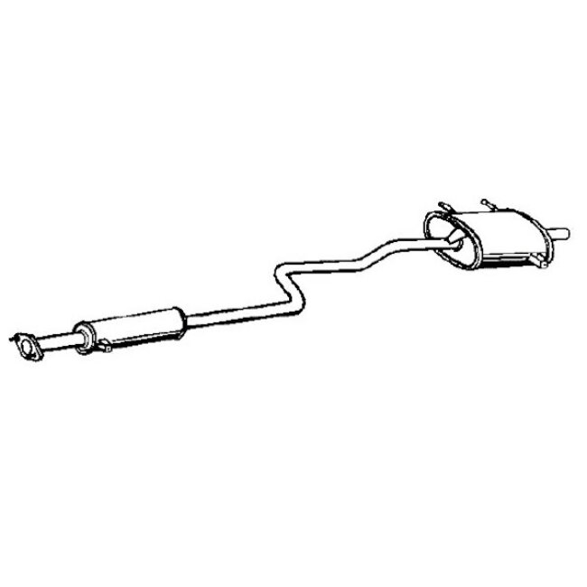 Silencieux Arrière Nps S430i17