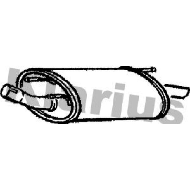 Silencieux Arrière Klarius 210465