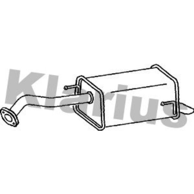 Silencieux Arrière Klarius 220809