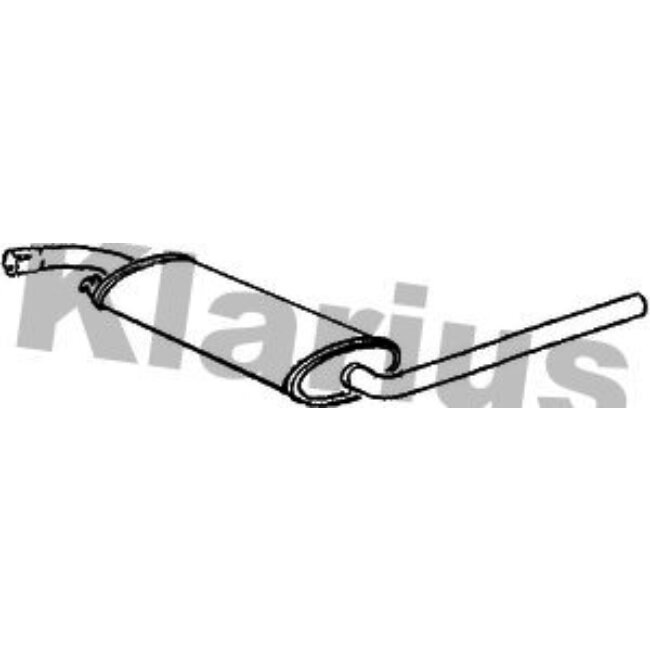 Silencieux Intermédiaire Klarius 230627