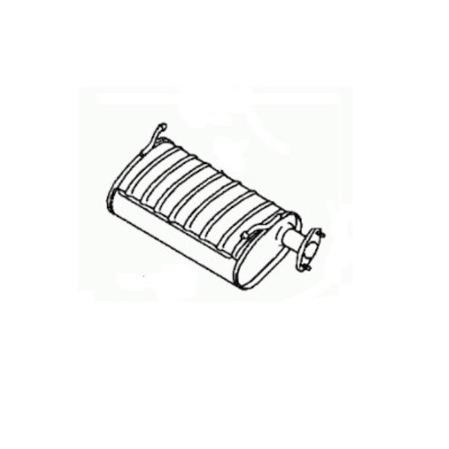 Silencieux Arrière Nps S430i59