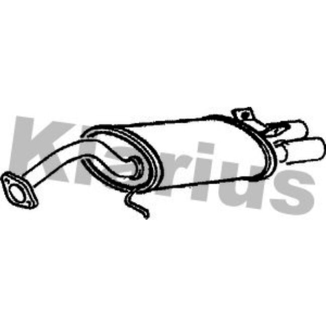 Tube D'échappement Klarius 220238