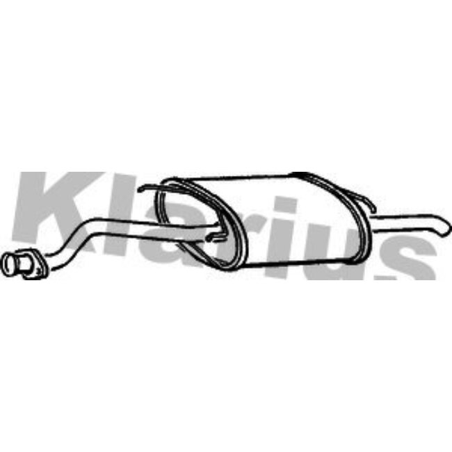 Silencieux Arrière Klarius 230254
