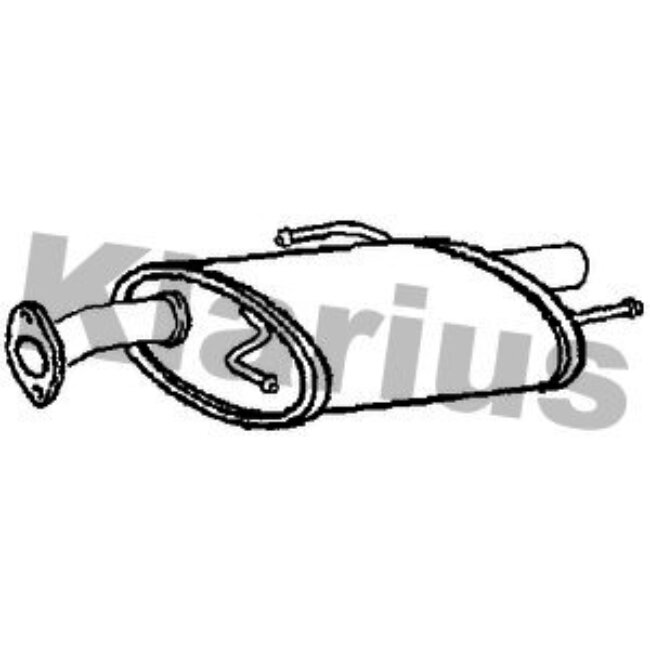 Silencieux Arrière Klarius 211092