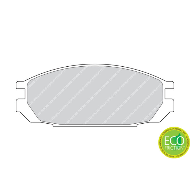 4 Plaquettes De Frein Ferodo Fdb937