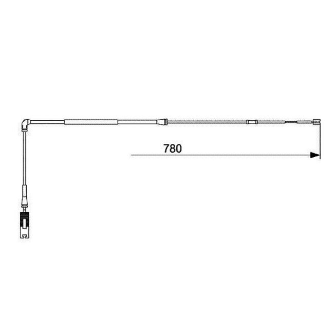 Témoin D'usure Bosch 1987473009