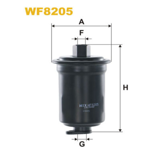 Filtre À Carburant Wix Wf8205