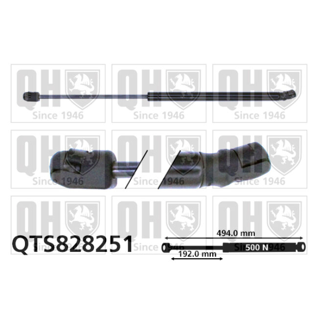 Vérin De Coffre Quinton Hazell Qts828251