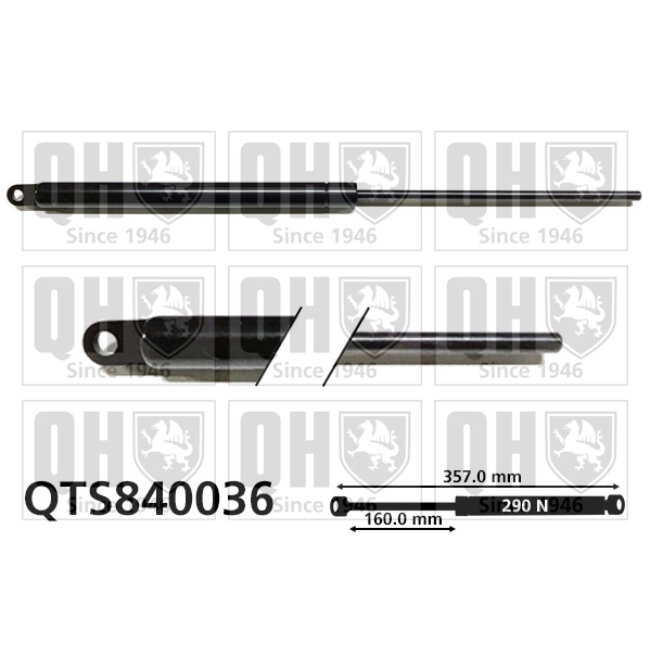 Vérin De Coffre Quinton Hazell Qts840036